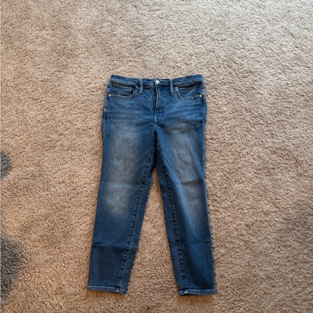 Madewell Women's Blue Ankle Jeans
